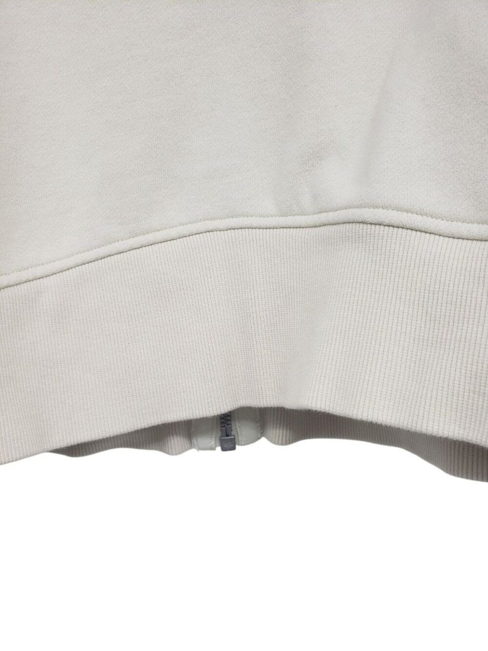 Lululemon Scuba Full-Zip Cropped Hoodie Bone Cream Minimal Neutral - Picture 13 of 16